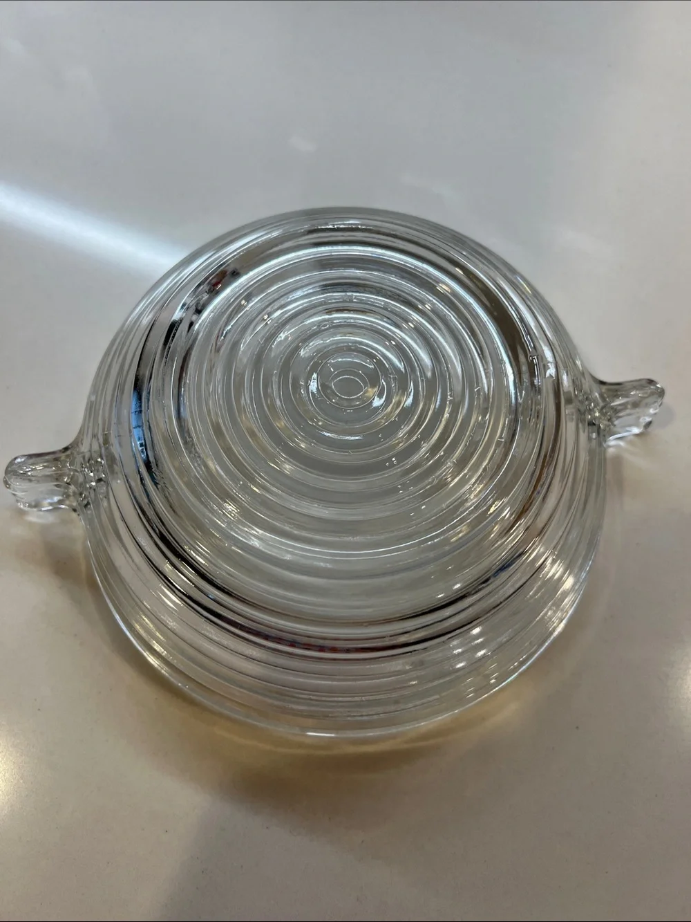 Vintage Anchor Hocking Clear Modern Bowl